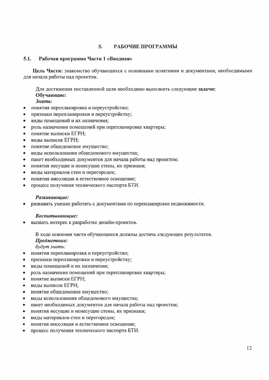 Образовательная программа — страница 12 из 42